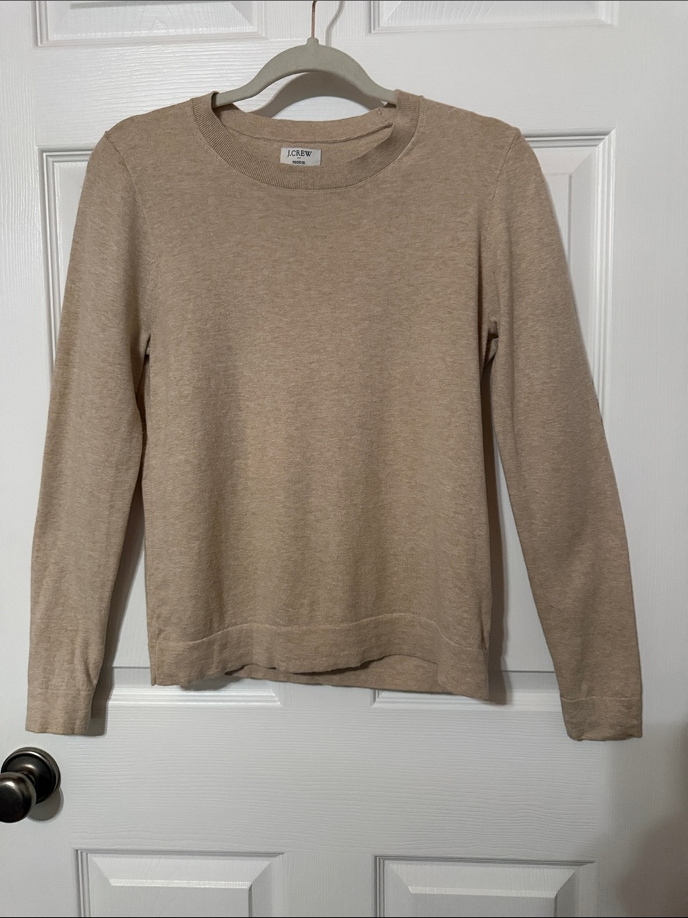 J. Crew Women's Crewneck Sweater in Taupe